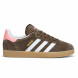 Женские кеды Adidas Gazelle Suede Brown Coral