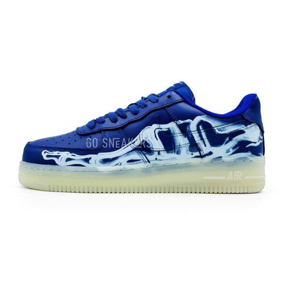 Унисекс кроссовки Nike Air Force 1 Low Skeleton Purple