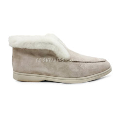 Loro Piana Low Winter Suede Light Sand