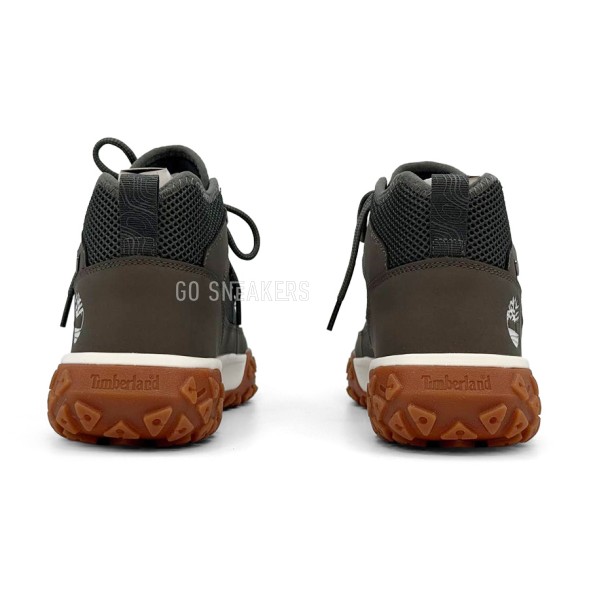 Мужские кроссовки Timberland Greenstride Motion 6 Mid Fabric And Leather Waterproof Boots Khaki