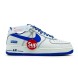 Унисекс кроссовки Nike Air Force 1 Supreme White Blue