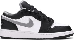 Женские кроссовки Nike Air Jordan 1 Low GS 'Black Medium Grey'