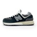 Мужские кроссовки New Balance 574 Legacy Suede Black