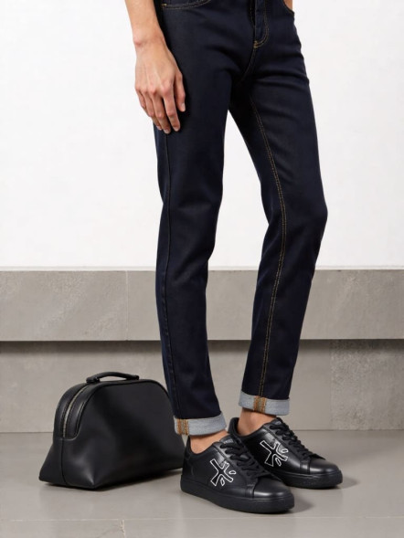 Унисекс кроссовки Premiata Sneakers Leather Black