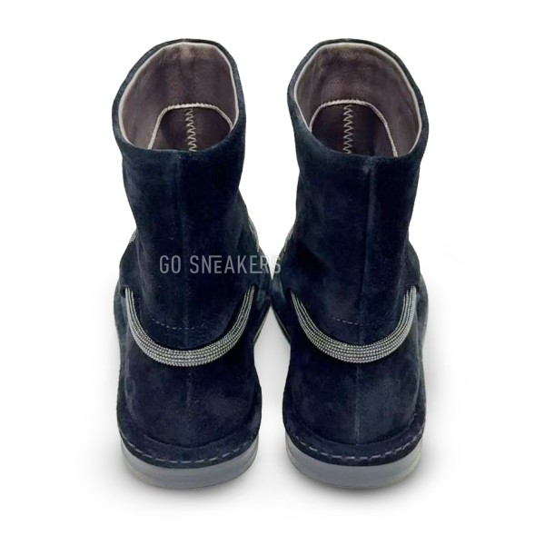 Женские сапоги Brunello Cucinelli Suede Boot Black