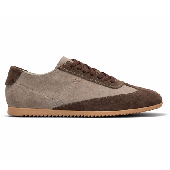 Женские кроссовки The Row Suede Sneakers Grey/Beige