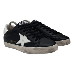 Golden Goose Super Star Leather Black