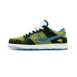 Nike SB Dunk Low "Animal Pack" Green Reptile