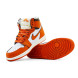 Унисекс кроссовки Nike Air Jordan 1 Retro High OG TD &amp;#039;Orange Toe&amp;#039;