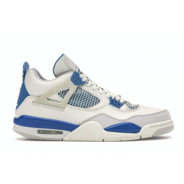 Унисекс кроссовки Nike Air Jordan 4 Retro Military Blue
