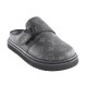 Унисекс тапочки Louis Vuitton Slipper Black Leather 