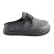 Унисекс тапочки Louis Vuitton Slipper Black Leather 