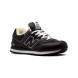 Мужские зимние кроссовки New Balance 574 Leather Black