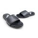Мужские шлепки Armani Flip-flops Leather Black