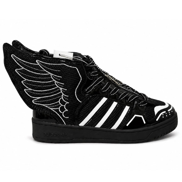 Мужские кроссовки Adidas Forum Hi Wings 4.0 Jeremy Scott Black/White