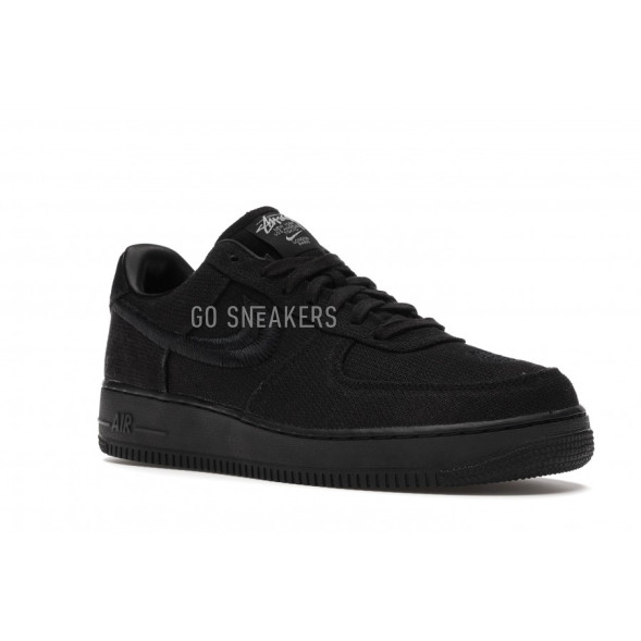 Унисекс кроссовки Nike Air Force 1 Low Stussy Black