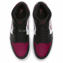 Nike Air Jordan 1 Mid Bred Toe