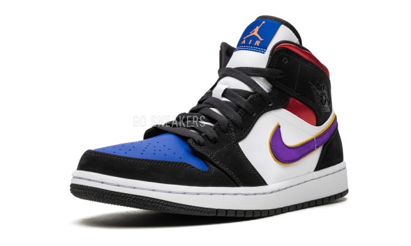 Унисекс кроссовки Nike Air Jordan 1 Mid Lakers Top 3