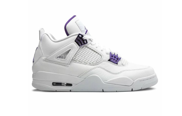 Унисекс кроссовки Nike Air Jordan 4 Retro Metallic Pure
