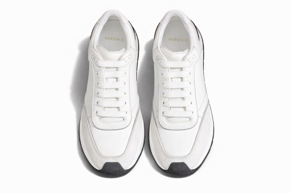 Женские кроссовки Versace Milano Sneakers White