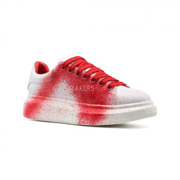 Alexander McQueen Luxe Red Printed