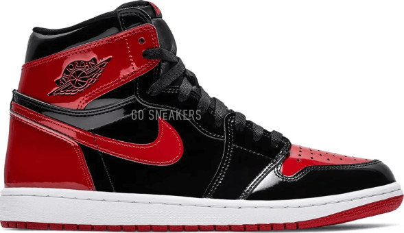 Унисекс кроссовки Nike Air Jordan 1 Retro High OG &amp;#039;Patent Bred&amp;#039;