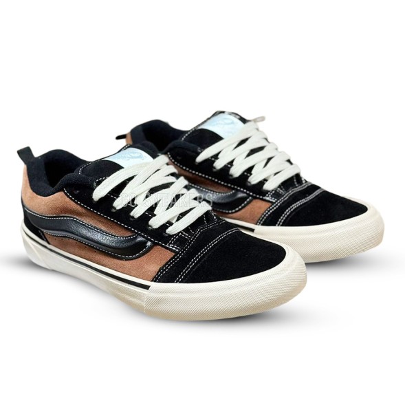 Женские кеды Vans Knu Skool Brown/Black