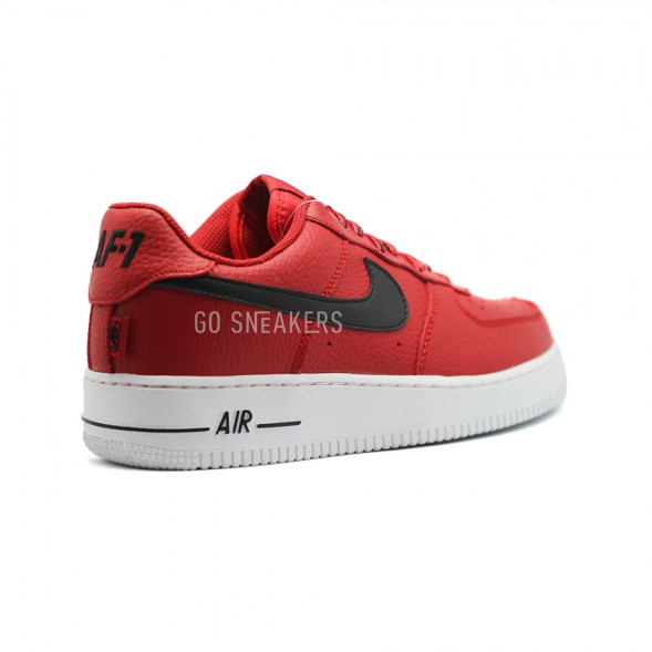 Мужские кроссовки Nike Air Force AF-1 Low Red