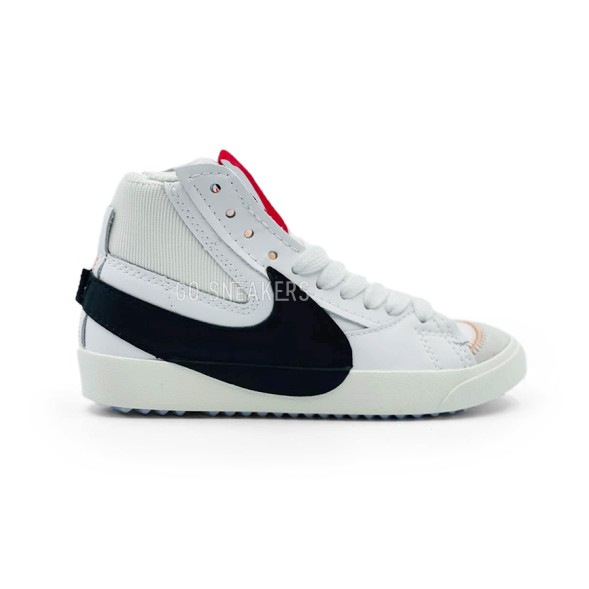 Унисекс кроссовки Nike Blazer Mid 77 Jumbo White Black Sail