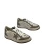 Мужские кеды Golden Goose Ballstar White/Grey Glitter